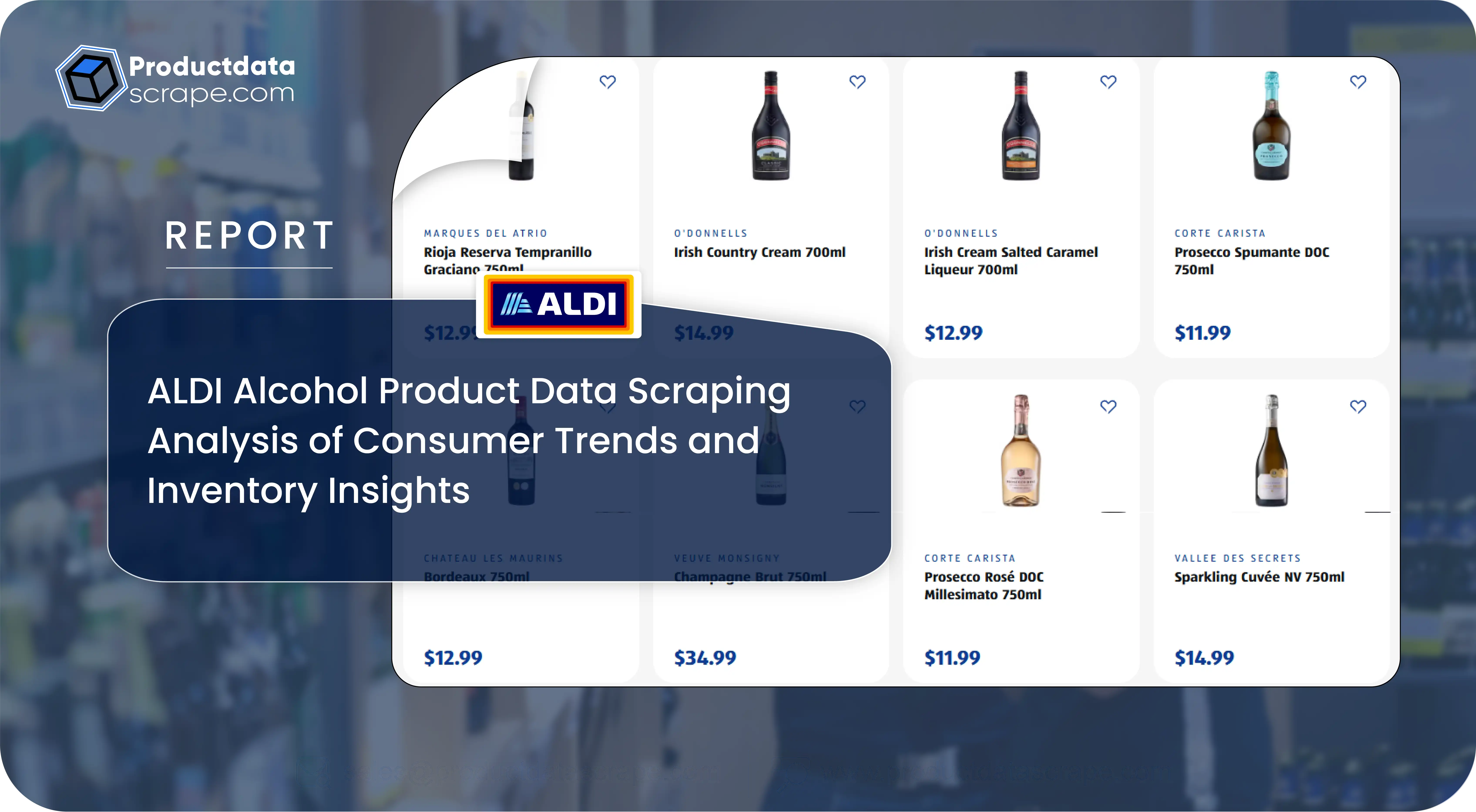 ALDI Alcohol Product data Scraping